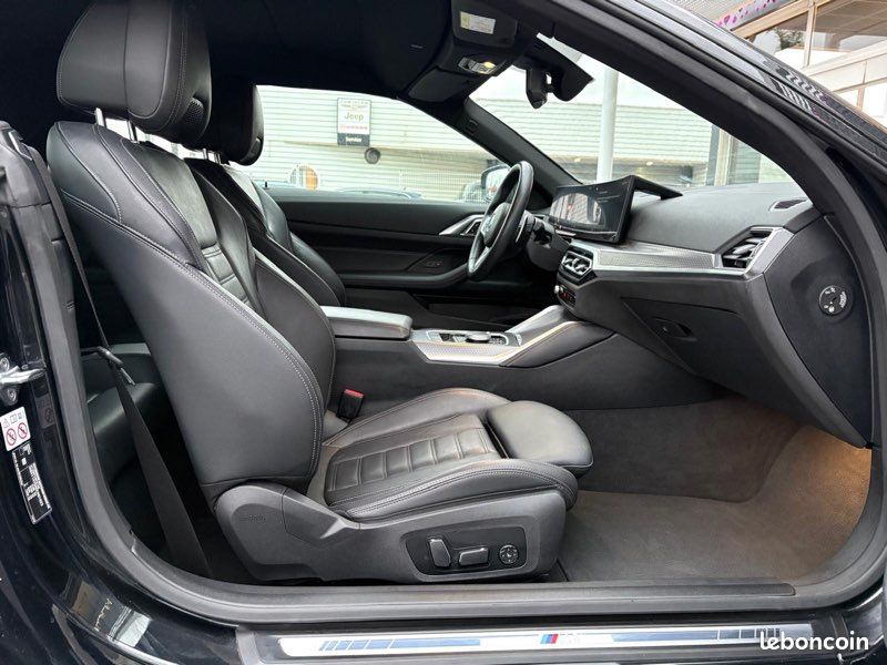 BMW Série 4 Cabriolet 420i 2.0 184 ch BVA Pack M (image 10)