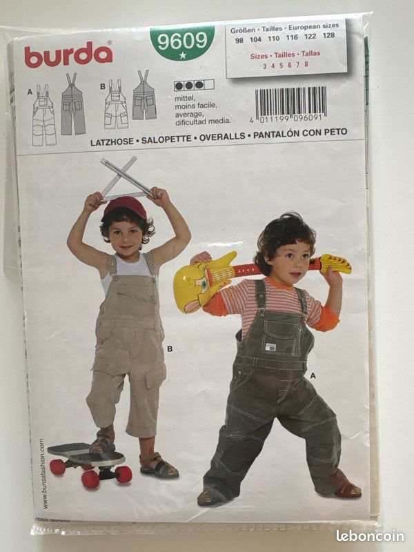 Patron couture enfant (image 1)