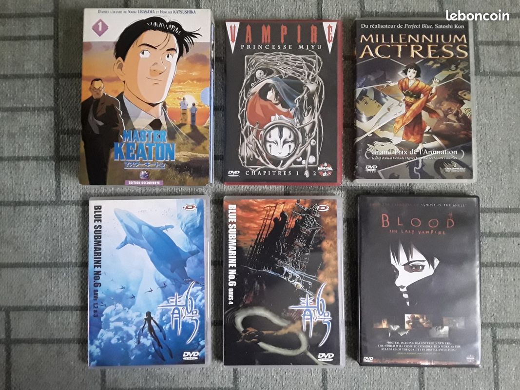 Lot dvd mangas (image 1)