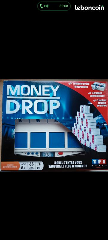 Jeu officiel Money Drop premium en très bon état (image 1)