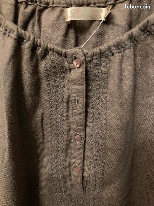 Robes manches longues kaki CFK (image 4)