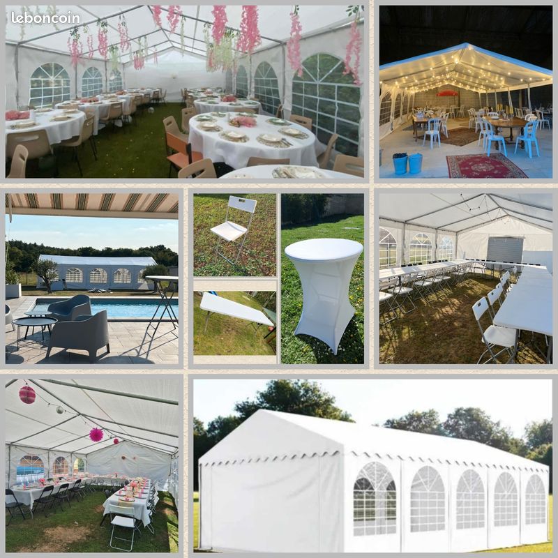 Location de barnums 4x8m, 5x10m et matériels (image 1)