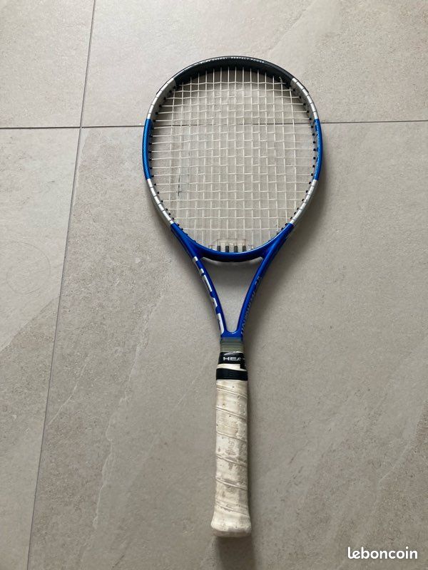 Ancienne Raquette De Tennis Chemold Aluminium - Laver - Poignée 4 3/8"