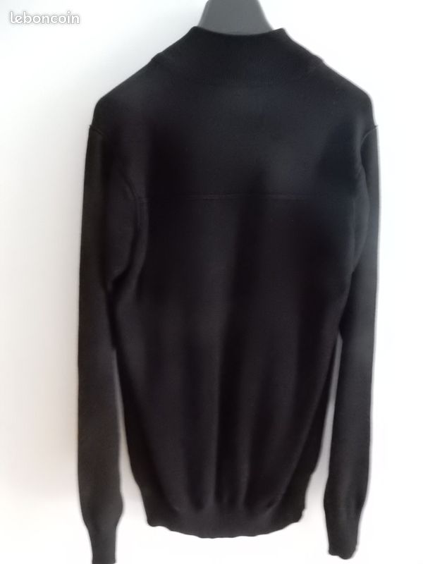 Gilet homme noir (image 2)