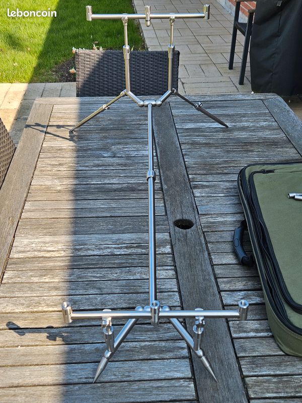 RodPod SUMMIT TACKLE COLOSSEUM SS (Inox)  Kit complet + options - Sport  & Plein air