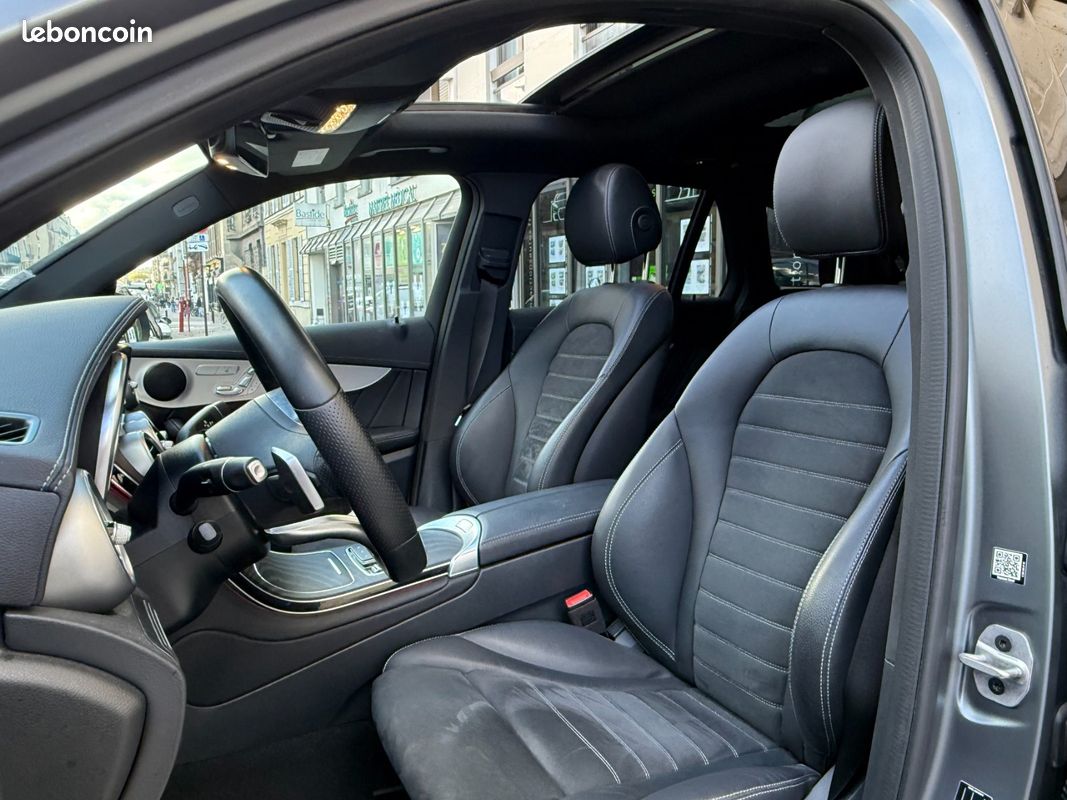 MERCEDES GLC 300 e 9G-Tronic 4Matic AMG Line 320 ch HYBRID TOIT OUVRANT entretien 100% Mercedes garantie Mercedes (image 9)