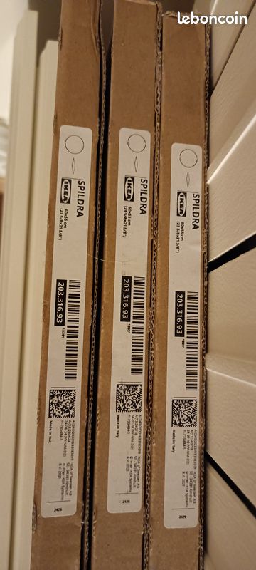 3 tablettes ikea spildra (image 1)