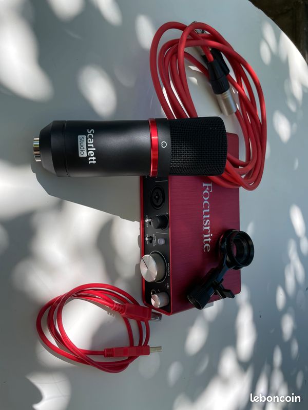 Kit Home Studio Focusrite Scarlett 2i2 2nd Gen (image 1)