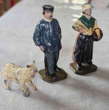 Lot ancien Animaux Plomb de la ferme - Collection