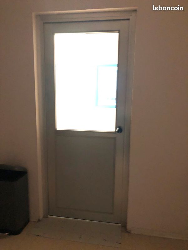 Bloc porte intérieure semi-vitrée Tixit L90XH206 (image 2)