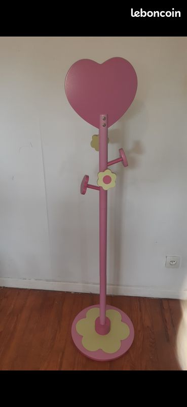 Porte manteau enfants en bois (image 1)