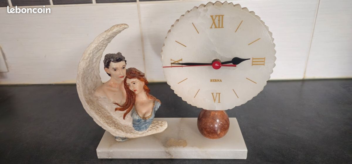 Horloge marbre (image 1)