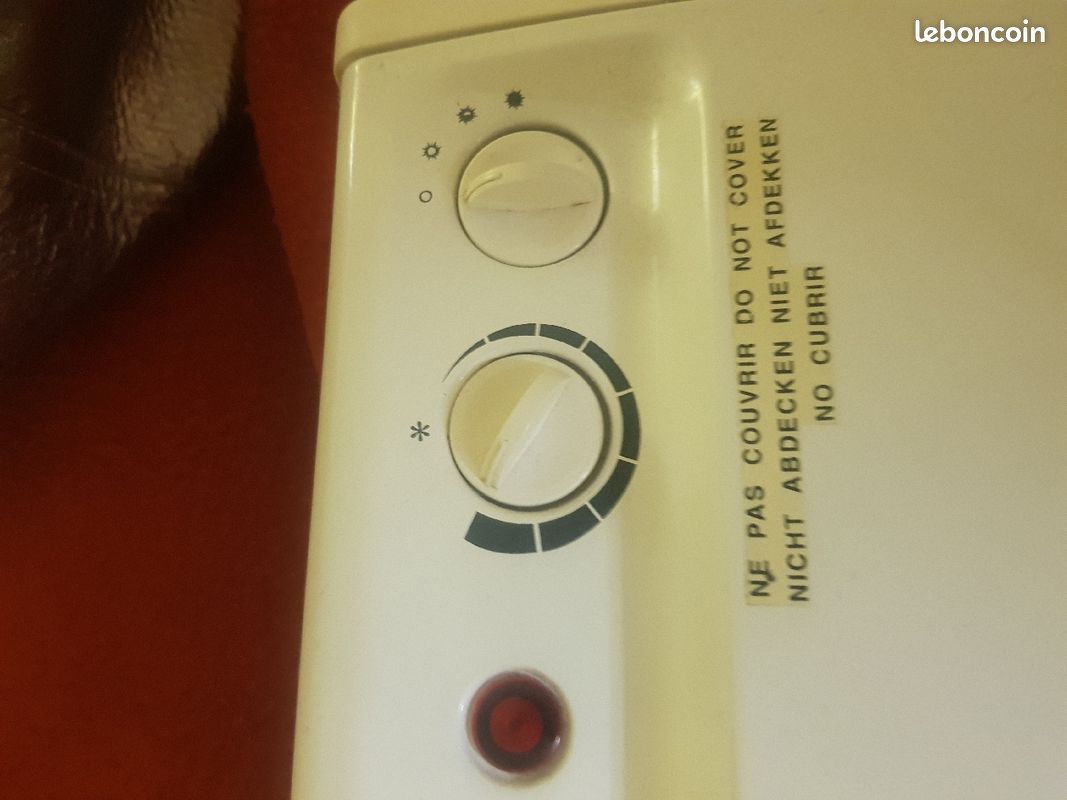 Radiateur électrique atlantic nestor 2000 w salle bain (image 2)