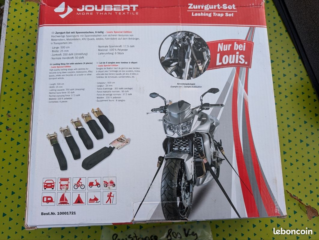 Sangle A Cliquet 5 Pcs Courtes Sangle D'Arrimage, 25 Mm X 1,5 M Sangle à Sangle Arrimage 25