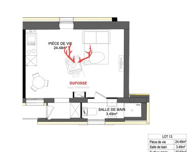 Appartement 175 000 € - 28 m²