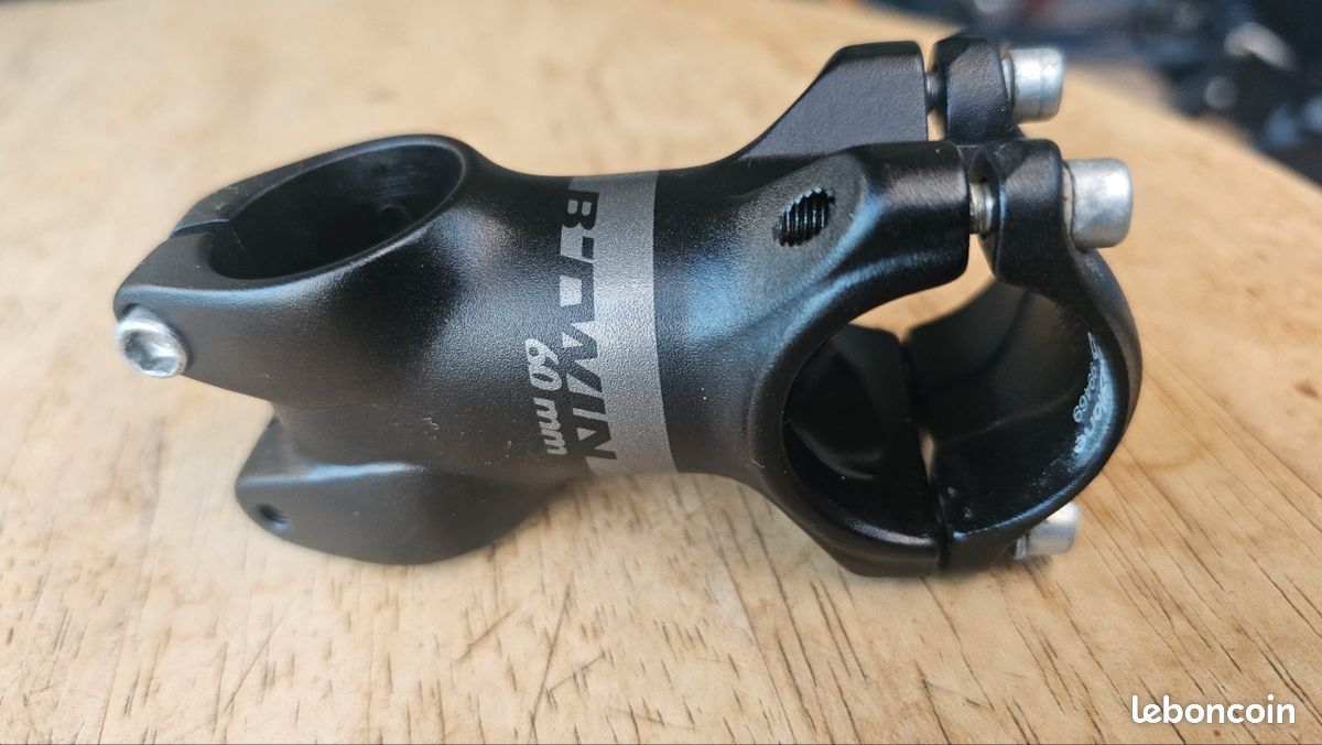 Potence Velo B.Twin 60 mm (Btwin) - Équipements vélos
