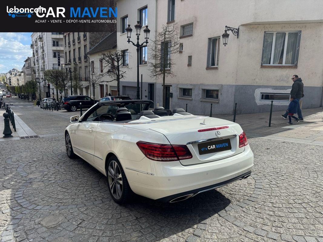 MERCEDES CLASSE E CABRIOLET 350 D Fascination AMG LINE (image 25)