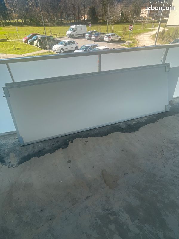 2 Porte placard coulissante avec rail et planche pour créer une armoire (image 1)