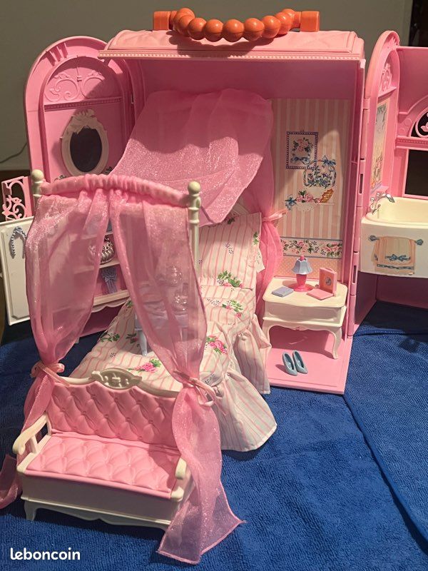 Mallette Chambre Barbie – Mattel 1998 – Occasion