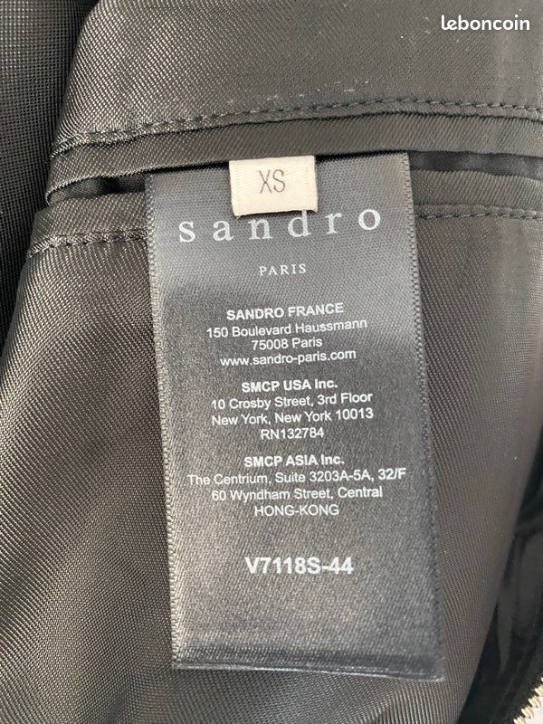 Blouson Teddy Sandro (image 7)