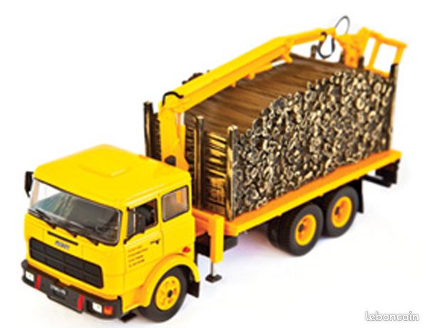 C97 FIAT 190 H Camion Transport de bois - Fardier 1/43 neuf boite (image 5)