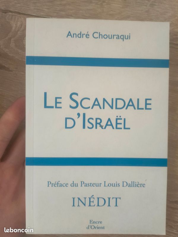 📖 [E92] Le scandale d’Israël – André Chouraqui – Encre d’Orien (image 1)