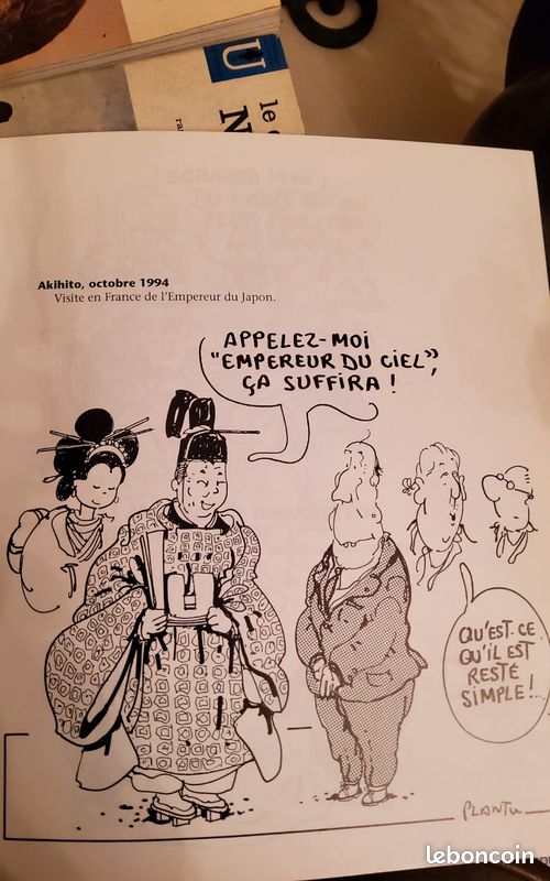Le petit Mitterrand illustré Plantu très bon état (image 2)