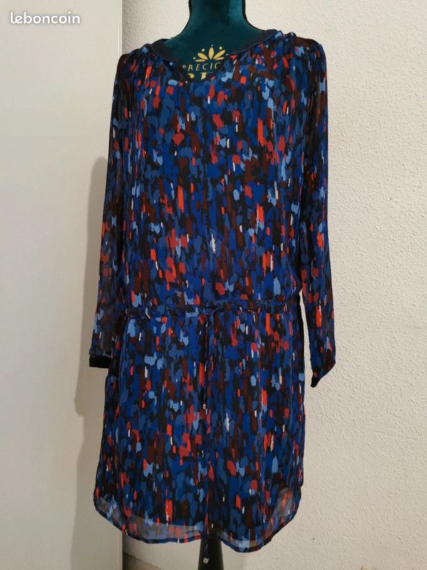 Robe One Step - Taille 38, Multicolore - Occasion En Très Bon état (comme Neuf)