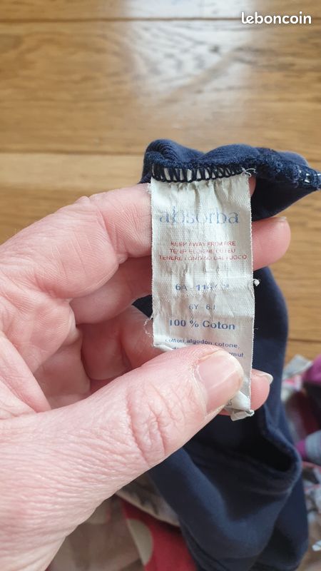 Lot de 6 culottes Absorba 6 ans (image 6)