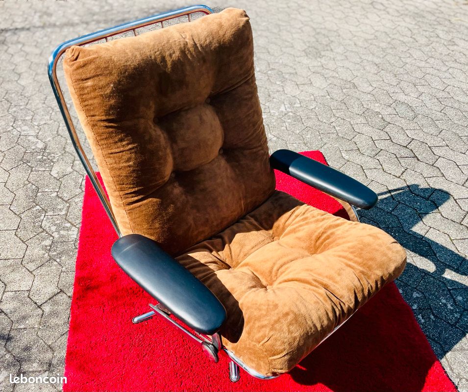 Fauteuil lounge vintage (image 1)