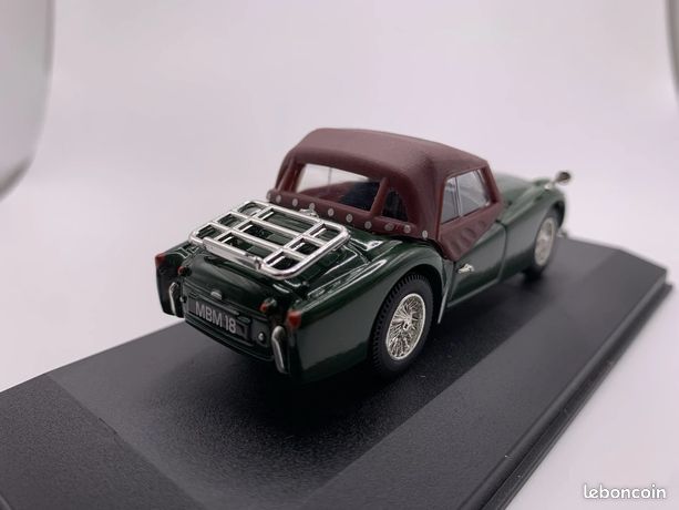 Diecast model cars Triumph TR3 S 1/18 Kyosho S No.25 24h Le Mans 1959