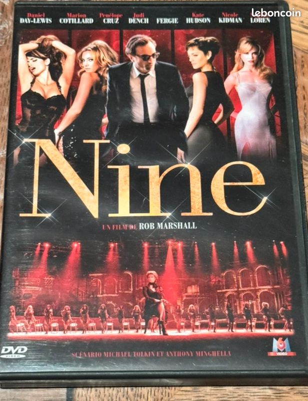 Nine (DVD) - Penélope Cruz, Judi Dench, Fergie, Kate Hudson, Nicole Kidman, Sophia Loren (image 1)