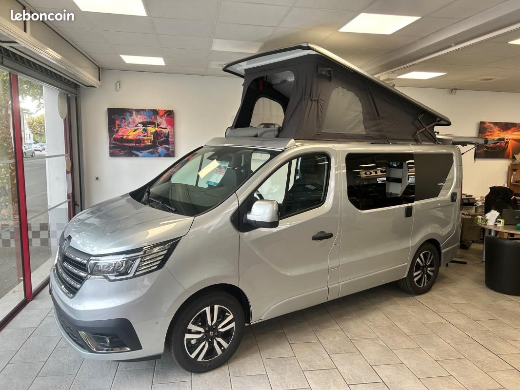 Renault Trafic FLEX 5 ANTILOPE VAN L1H1 CONFORT + BLUEDCI 150 AMENAGE PLACES 4 COUCHAGES (image 1)