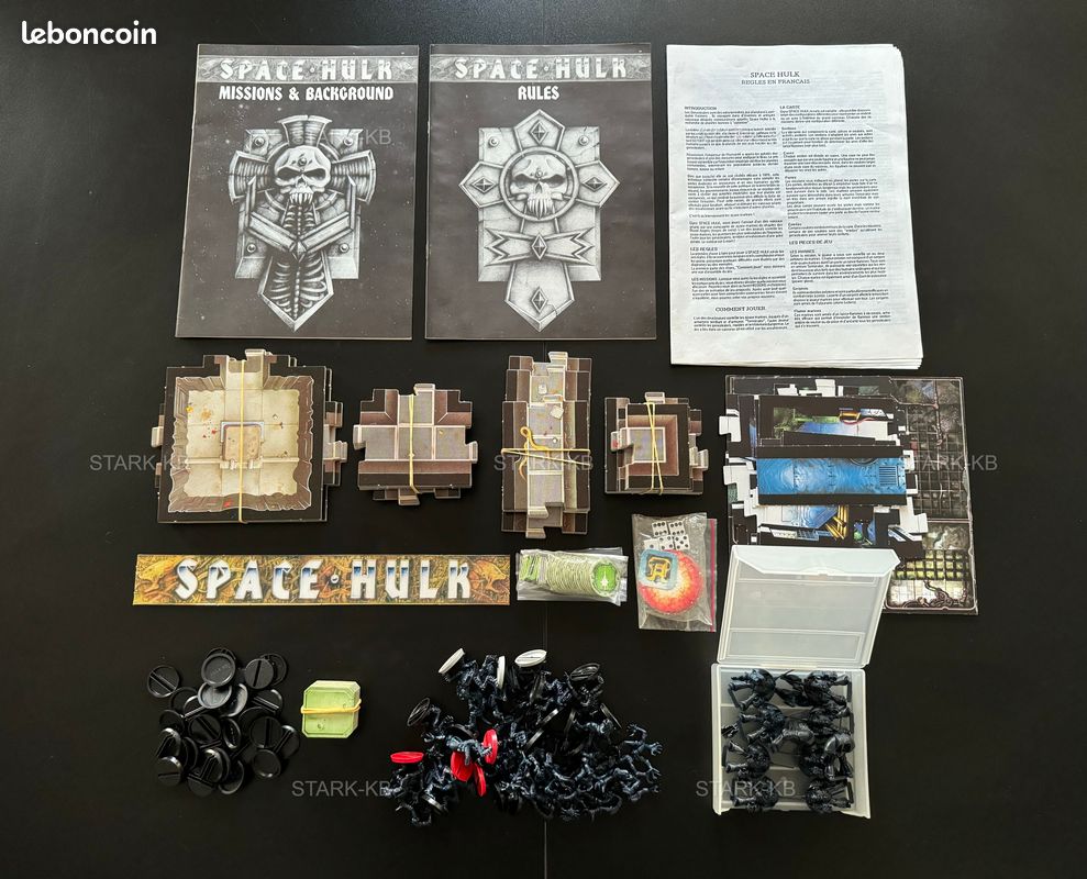 Space Hulk v2 1996 Games Workshop Complet Rare et Vintage