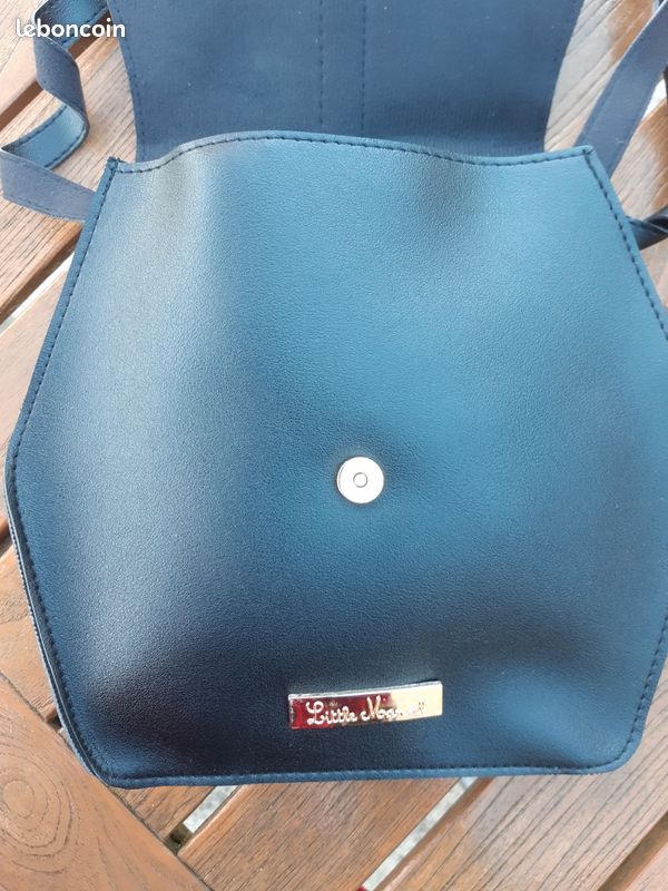 Sac à main noir et zébré neuf (image 3)