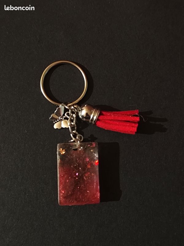 Petit porte clé avec crins (image 2)