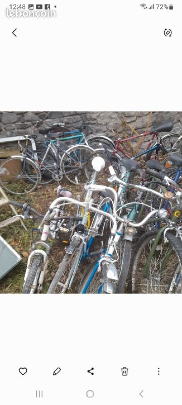 Vend lot de vélos pour pièce (image 1)