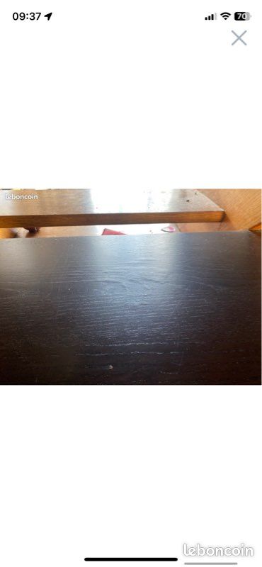 Meuble ikea billy bas marron porte vitrée (image 4)