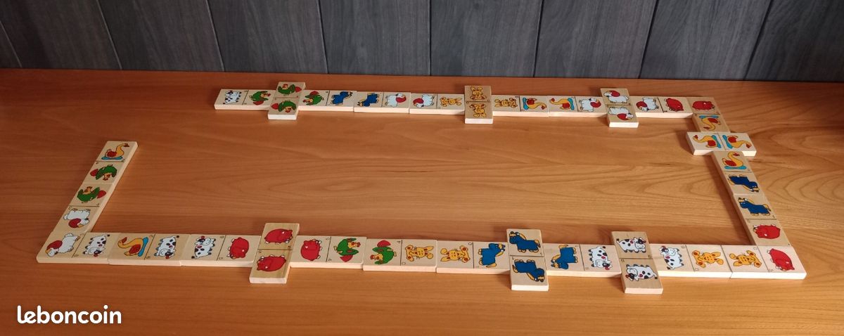 Jeu de dominos "animaux de la ferme" (image 6)