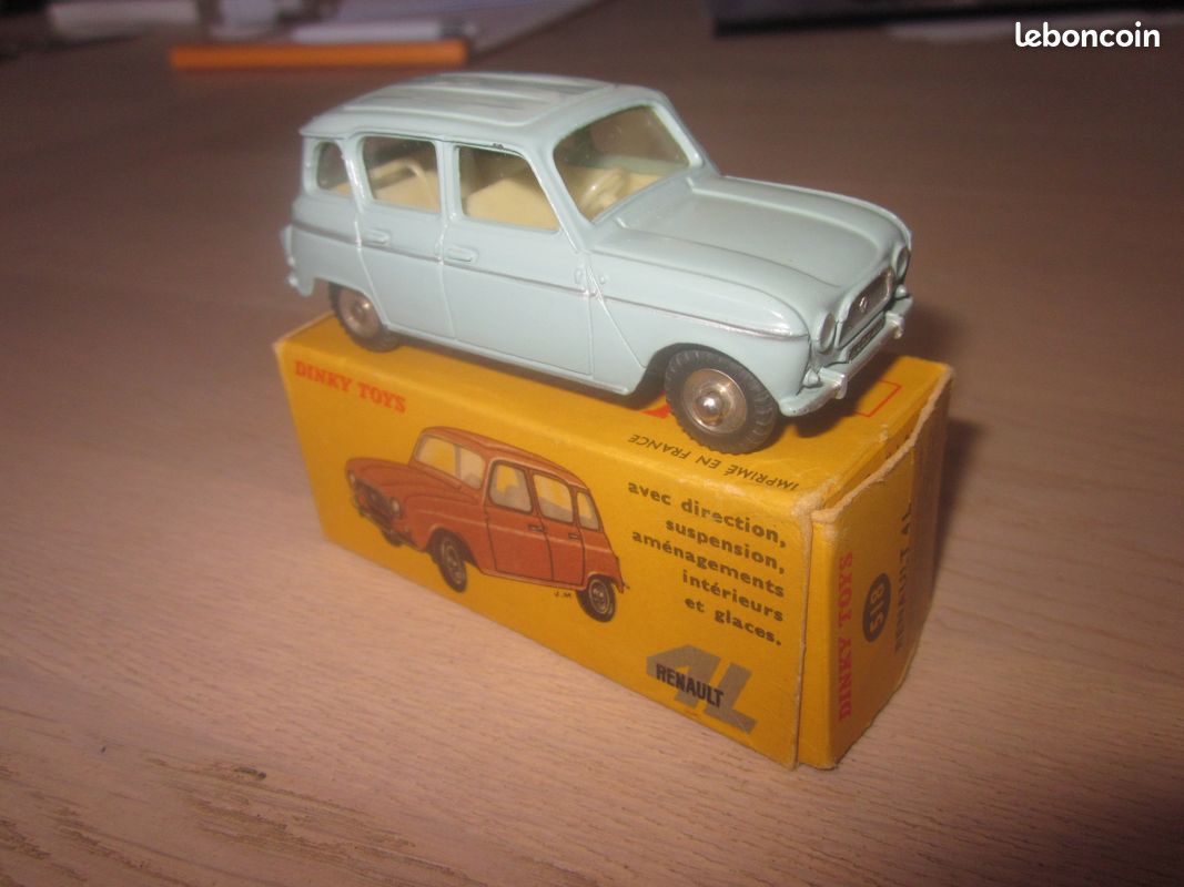 VINTAGE FRENCH DINKY TOYS MECCANO #1411 ALPINE RENAULT A 310 RED ORIGINAL BOXED