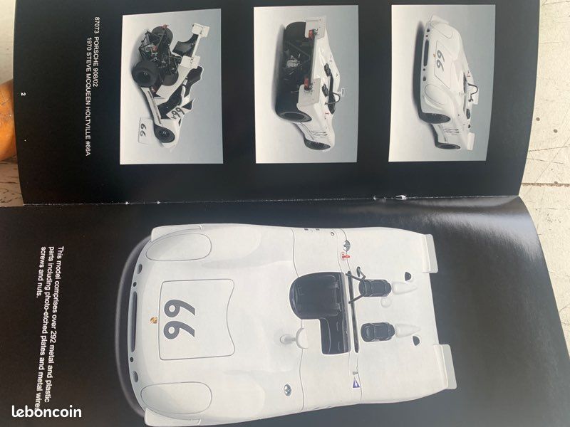 Porsche 908/02 #66 Holtville Steve mac Queen 1970 Autoart 1/19 (image 8)
