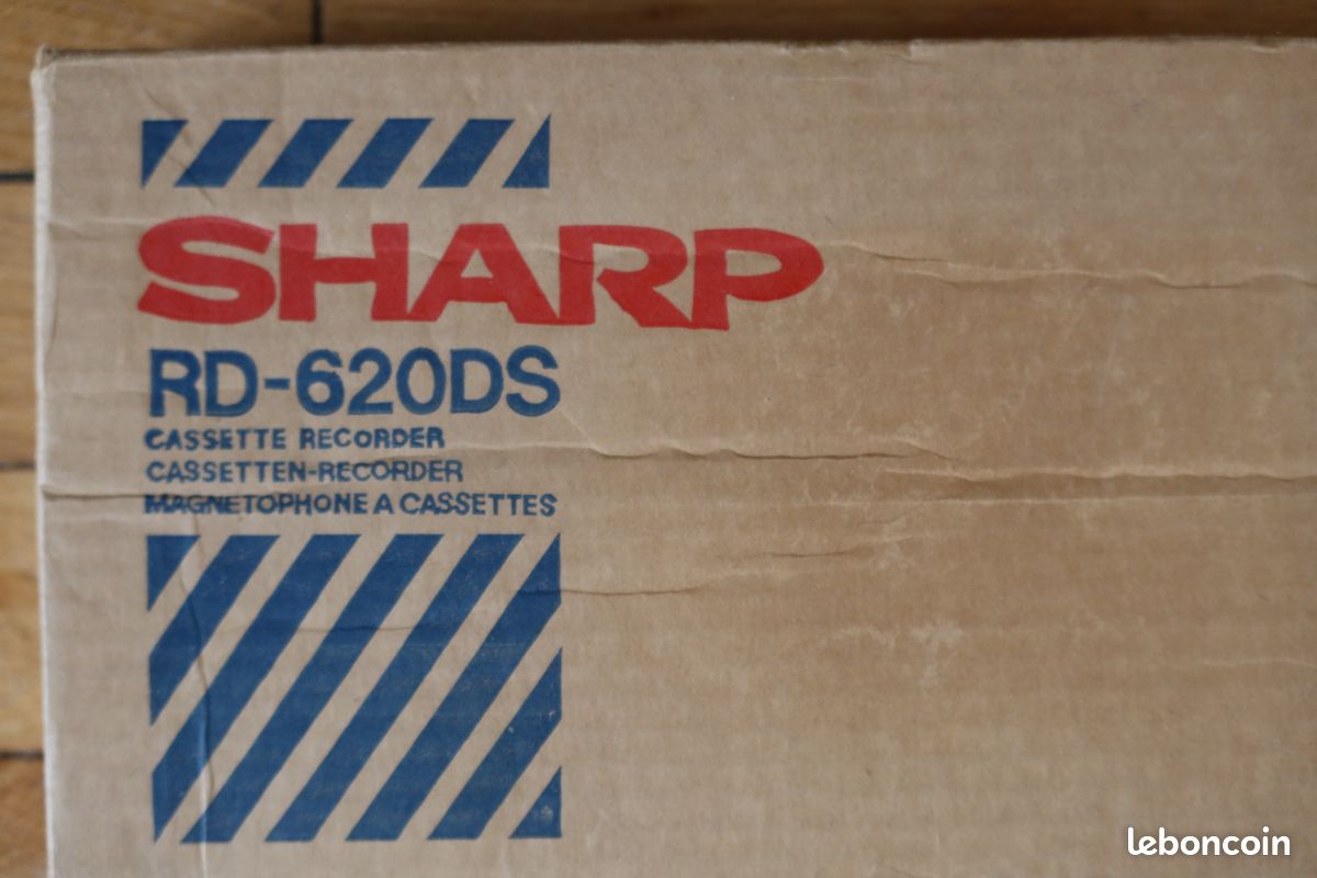 Enregistreur à Bandes SHARP RD-670AV Vintage - Fonctionnel