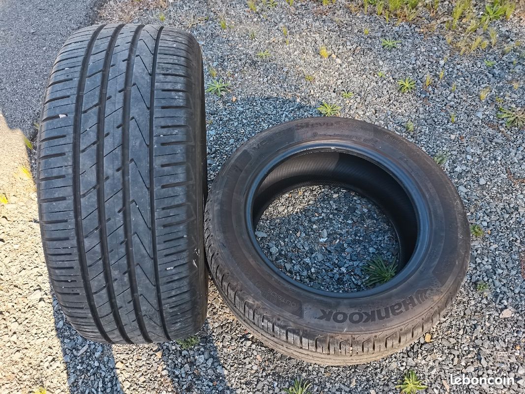 Paire de pneus 255 55 R18 109W Hankook - Équipement auto