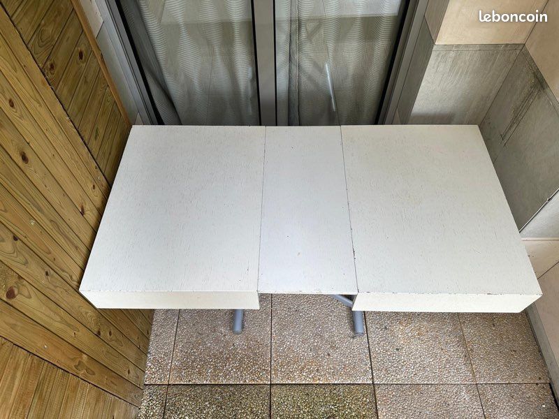 Table modulable blanche (image 5)