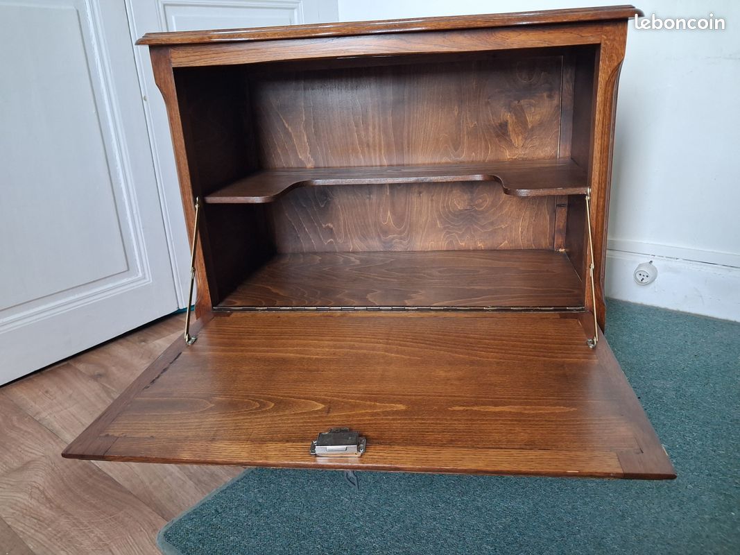 Beau Meuble Bar d’Appoint Style Louis XV / Rustique (image 3)