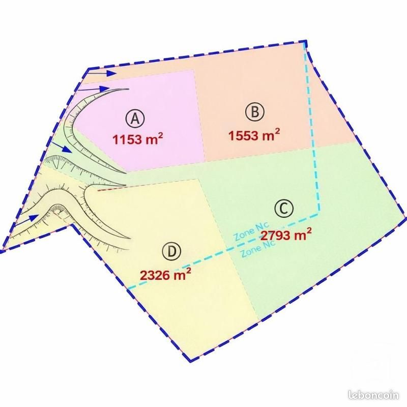 Terrain 2 793 m² Albi · 95 000 €