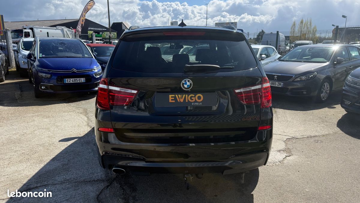 BMW X3 2.0 D 190CH M-SPORT XDRIVE BVA - RADAR DE RECUL - BLUETOOTH - RADIo - (image 5)