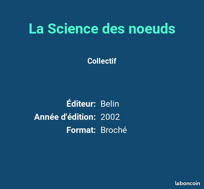 La Science des noeuds - Collectif (image 2)