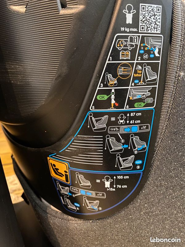 Isofix AxissFix pivotant en parfait état (image 5)