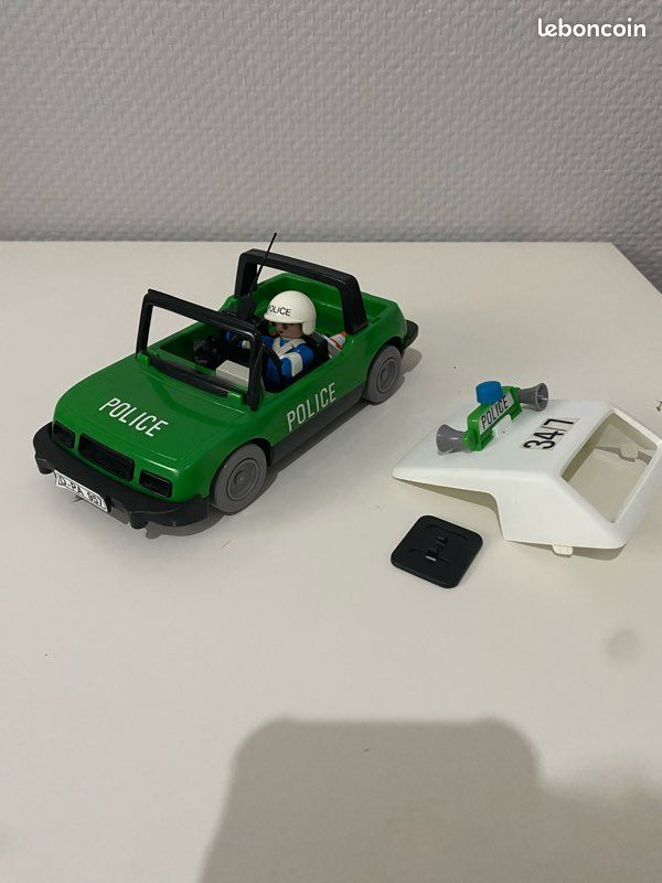 PLAYMOBIL VINTAGE. N°3215 Voiture Police Complet EUR 20,00 - FR